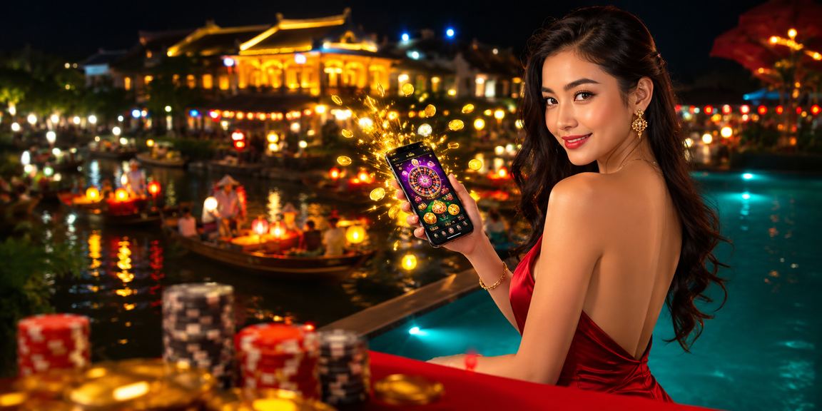 Người dùng tại Huế xem giao diện ứng dụng giải trí trên điện thoại