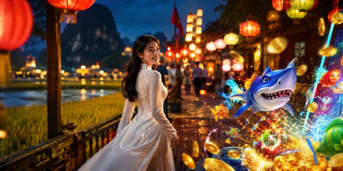 Chủ đề bắn cá tại Ninh Bình với phong cách áo dài Việt Nam